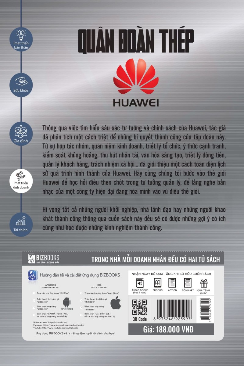 Sách - Quân Đoàn Thép Huawei - McBooks
