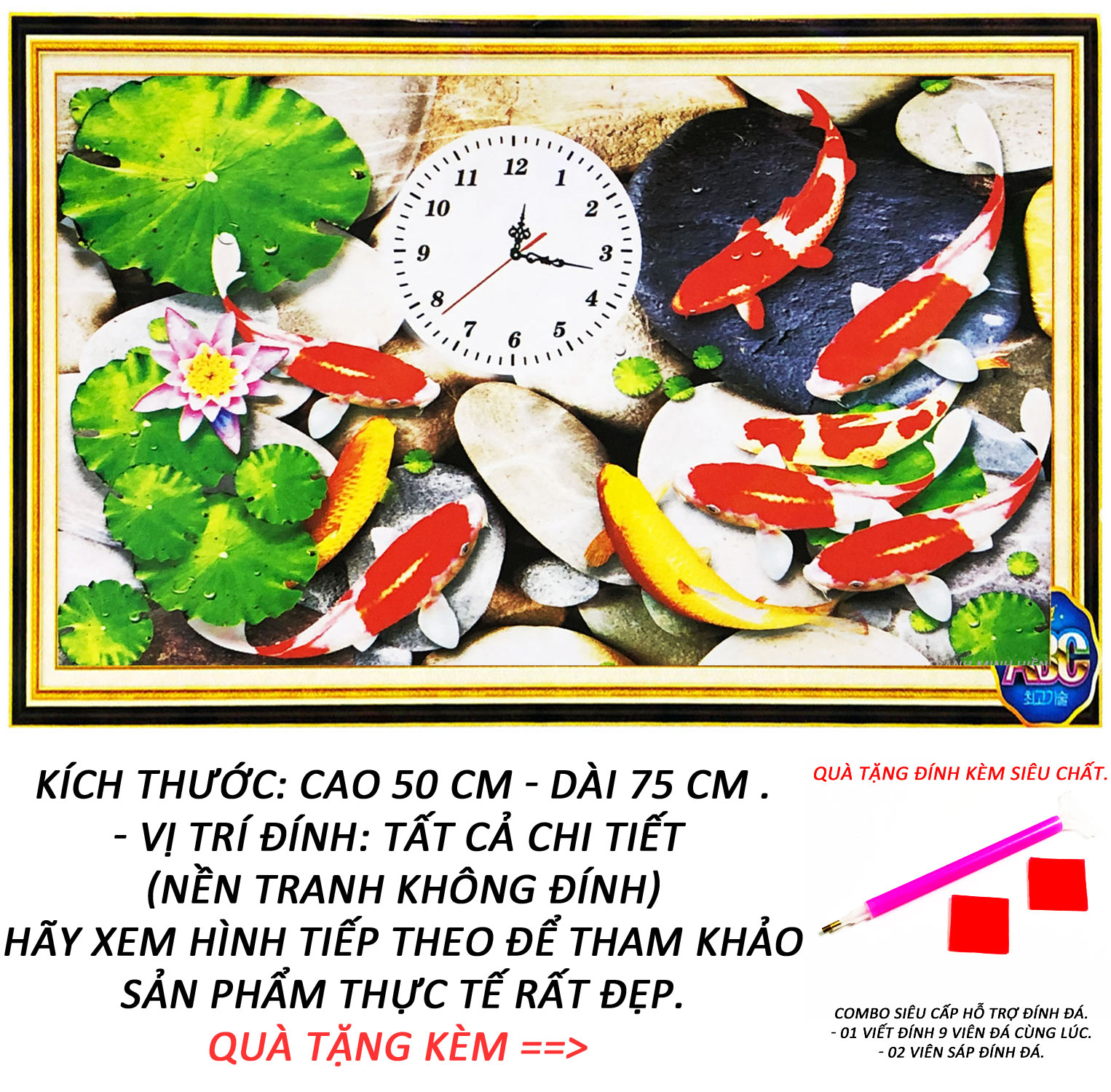 Tranh đính đá 5D - Chữ Gia Đình 04 - Tranh Mỹ Thuật Minh Hiền