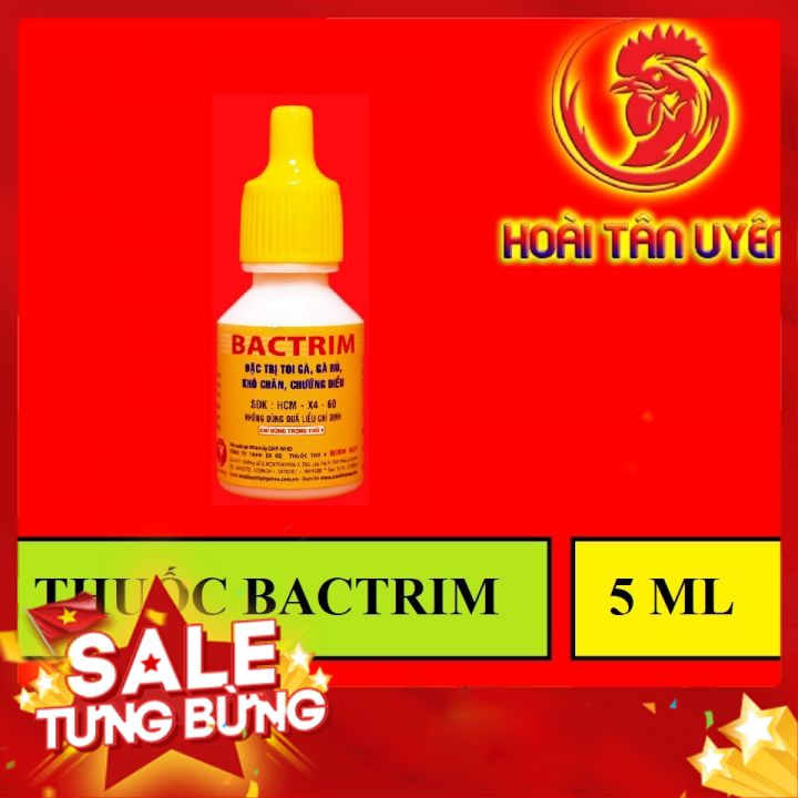 BACTRIM gà rù, gà toi 1 LỌ 5ML