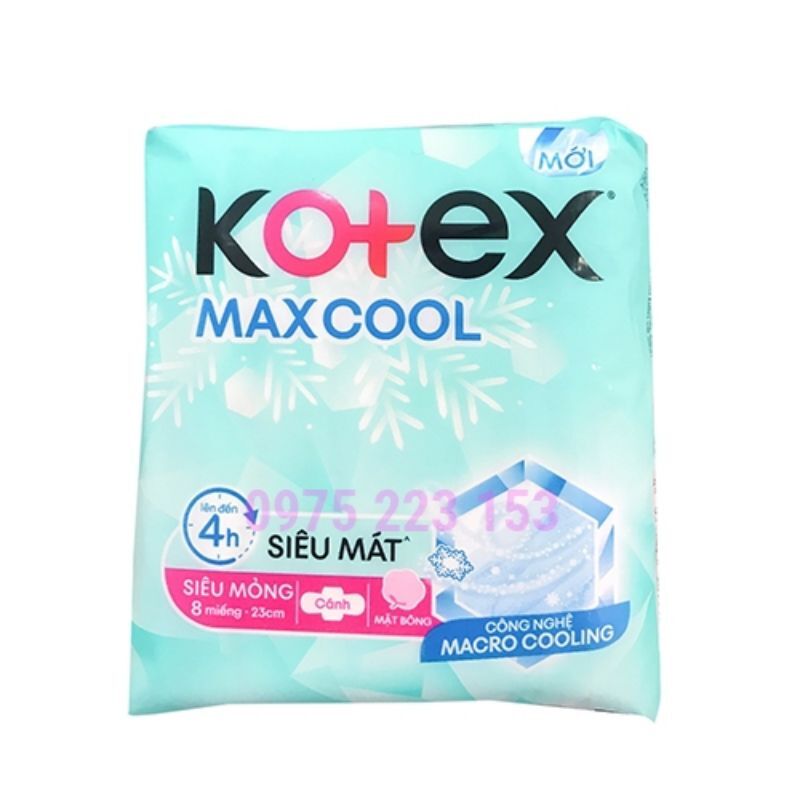 Băng Vệ Sinh Kotex Cool Siêu Mỏng