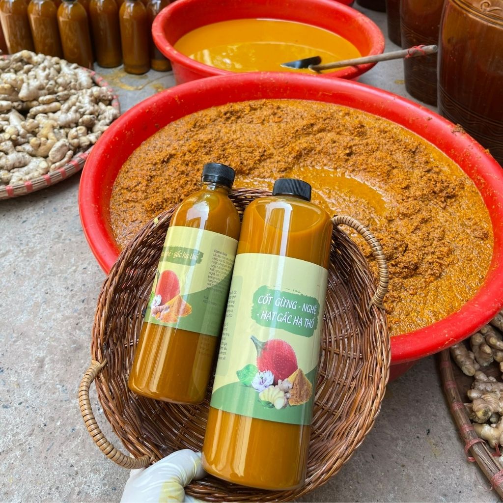 Cốt Nghệ Gấc Hạ Thổ (Dành cho da mặt)