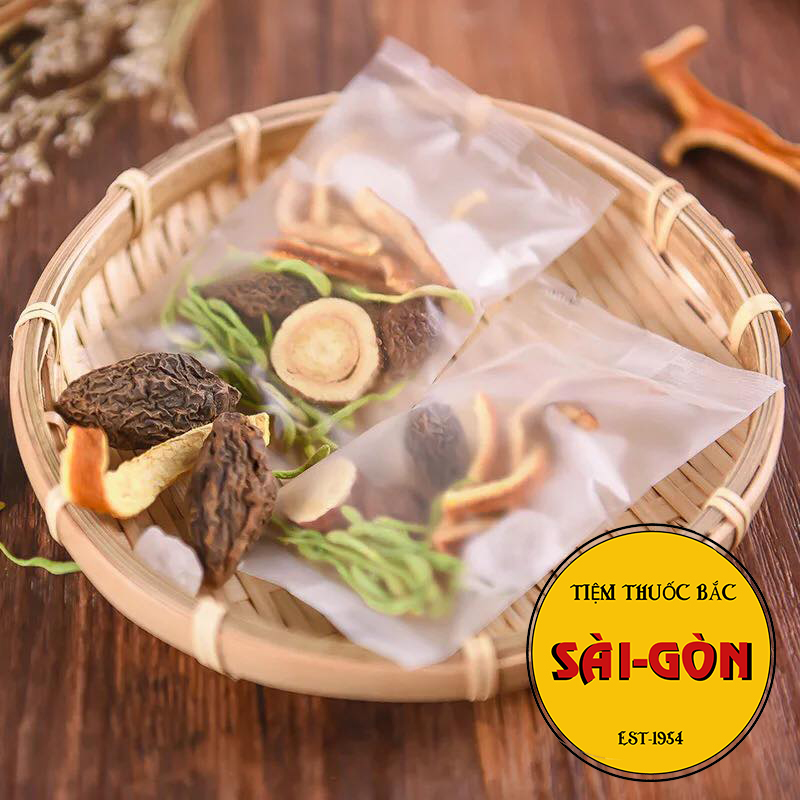 Trà bát bảo mát phổi giảm ho set 10 gói nhỏ
