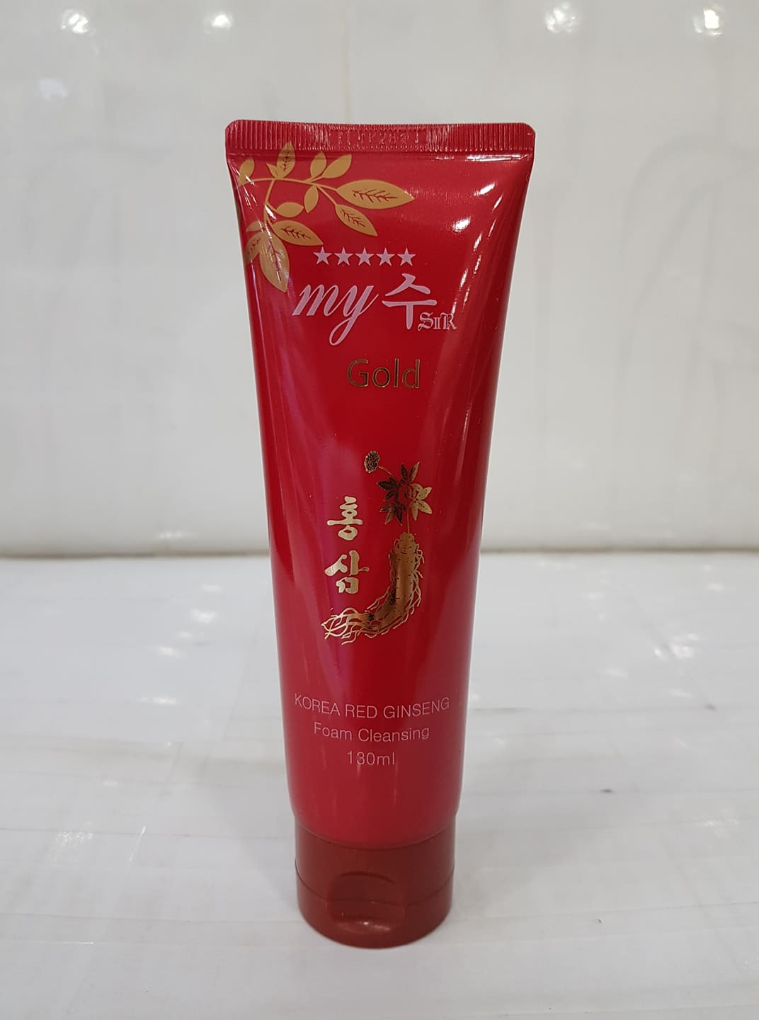 Sữa Rửa Mặt Hồng Sâm Đỏ My Gold 130ml Hàn Quốc