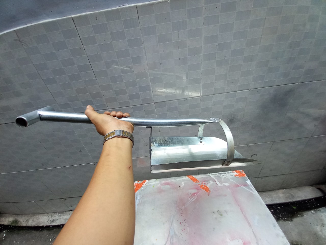 Dụng cụ xúc bùn ao 2 kích cở- Gào xúc bùn