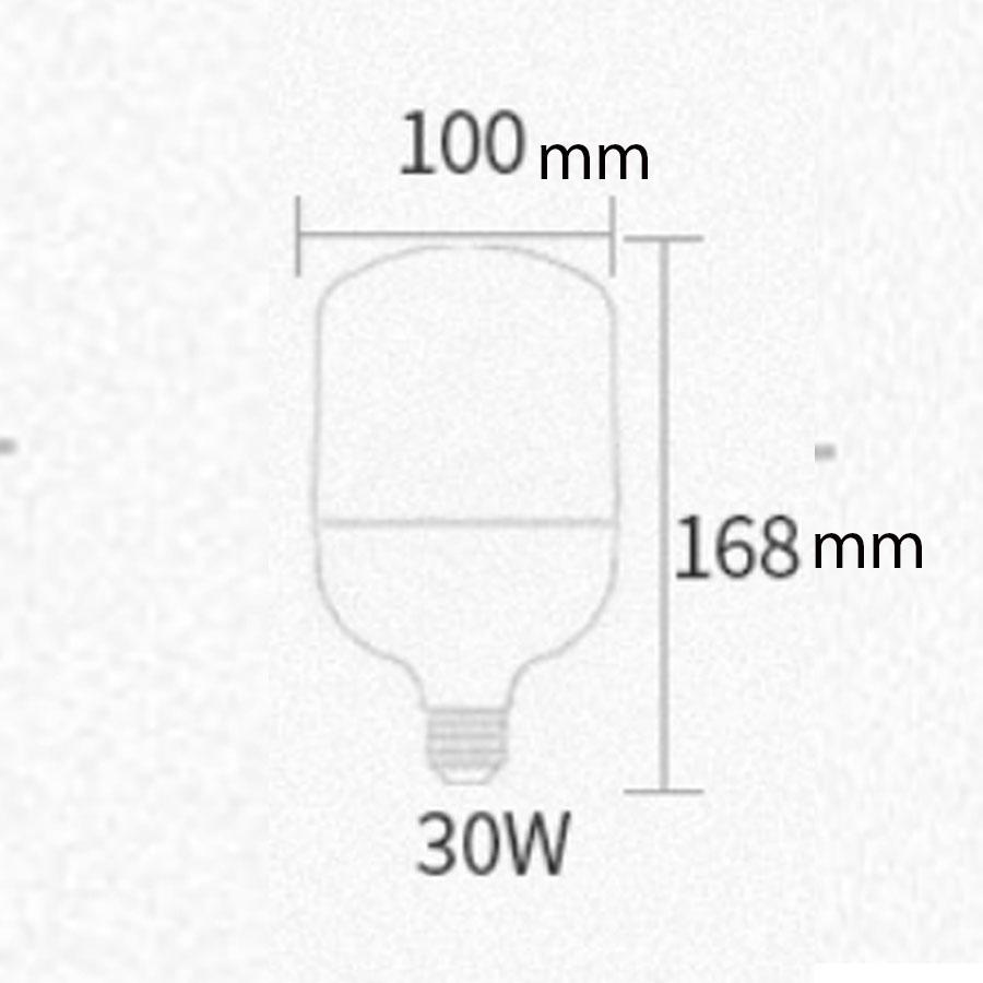 Đèn led bulb 30w đuôi đèn E27 - Ánh Sáng Trắng