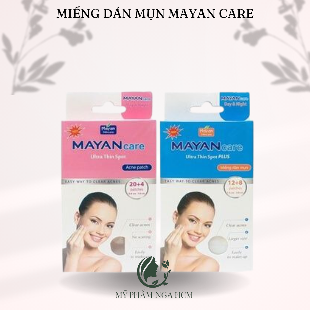 Miếng dán mụn Mayancare làm khô nhân mụn cấp tốc