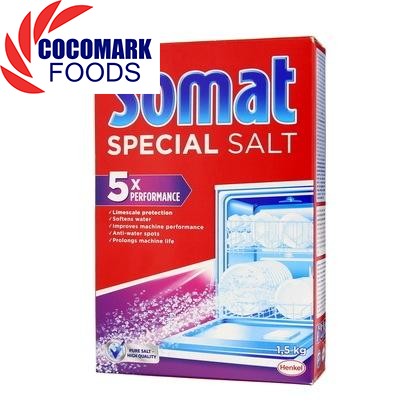 Muối rửa ly bát Somat Special Salt 1.2kg