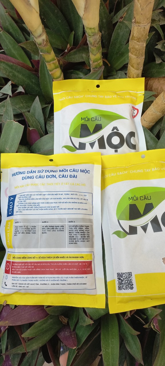 Mồi cám câu cá mộc 200gram siêu nhạy chép đặc biệt