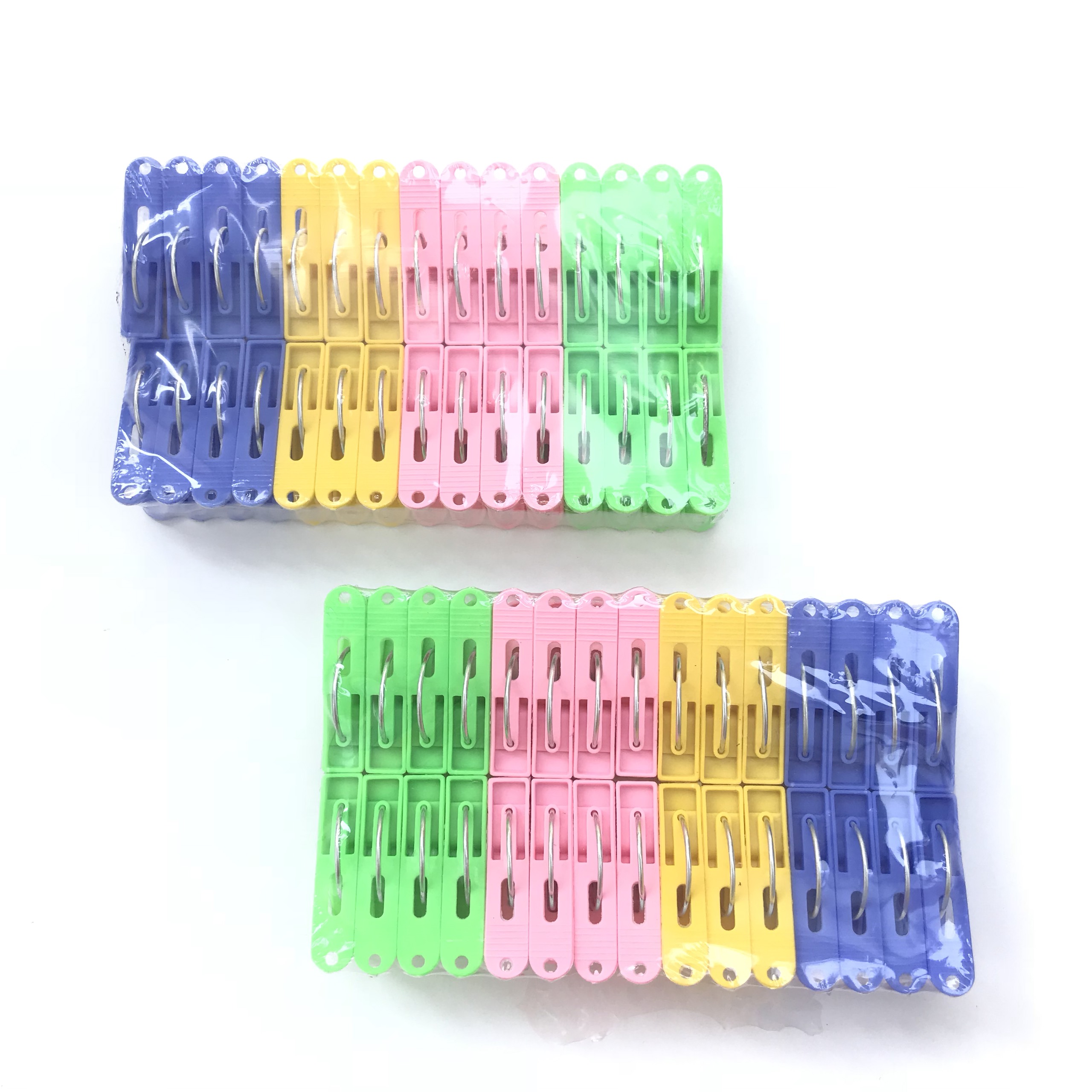 set 30 kẹp nhựa kẹp quần áo