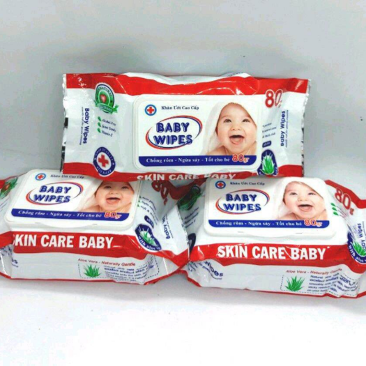 Combo 10 gói khăn ướt Baby Swipes 80g