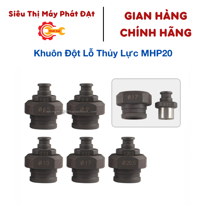 Khuôn đột lỗ thủy lực MHP20