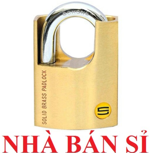 [HCM]Ổ Khóa Cửa SCHONE Đồng Thau Germary 60mm Chống Cắt Chìa Lỗ Chống Trộm Nguyên Khối (Chính Hãng Nhập ĐỨC)