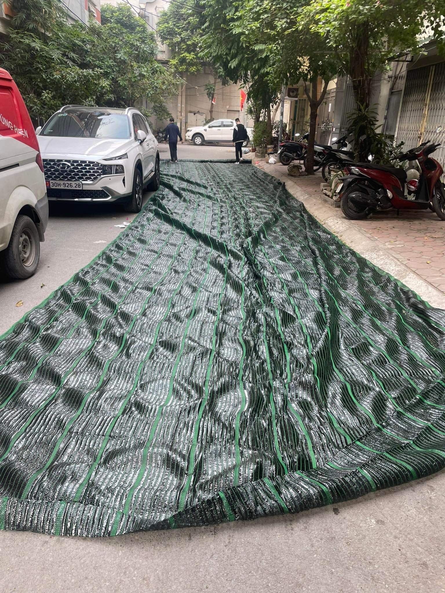[ GIÁ BÁN THEO MÉT DÀI ] Lưới che nắng Thái Lan che phủ 70% khổ rộng 2M