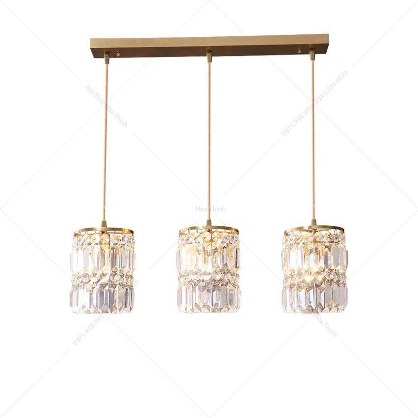 Đèn thả thuỷ tinh bộ 3 đèn