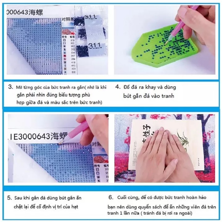 Tranh đính đá Phật Thích Ca