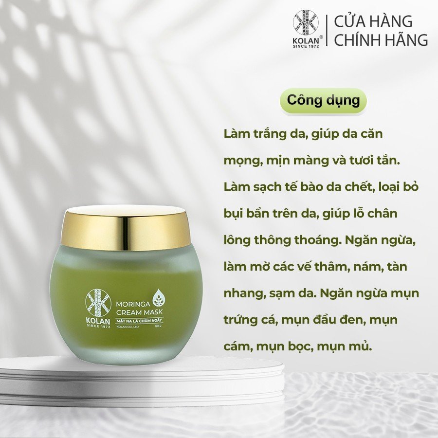 Mặt nạ lá chùm ngây 120g - KOLAN
