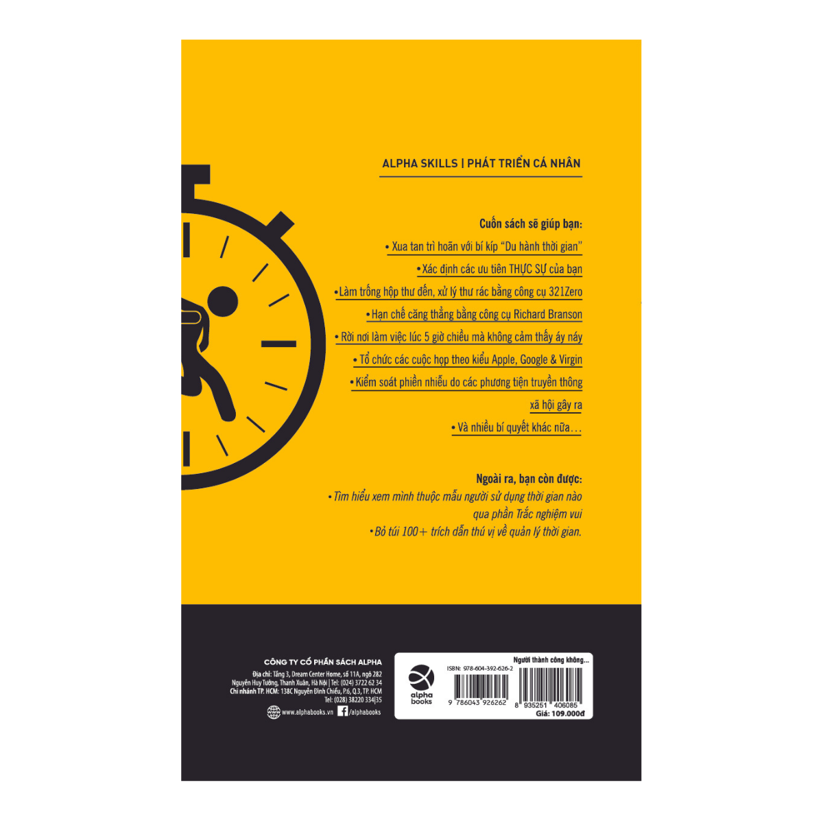 Sách Alphabooks - Người Thành Công Không Bao Giờ Trì Hoãn