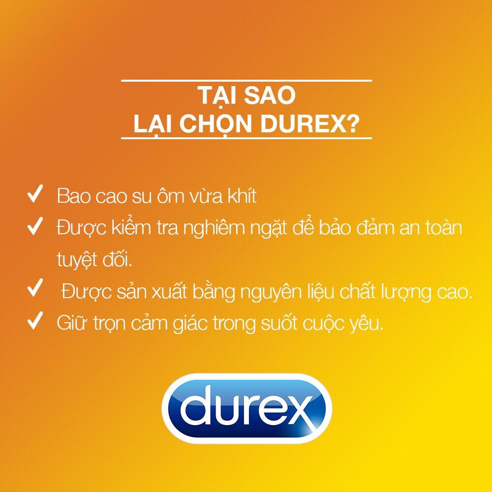 Bao cao su Durex Pleasuremax Hộp 12 Bao