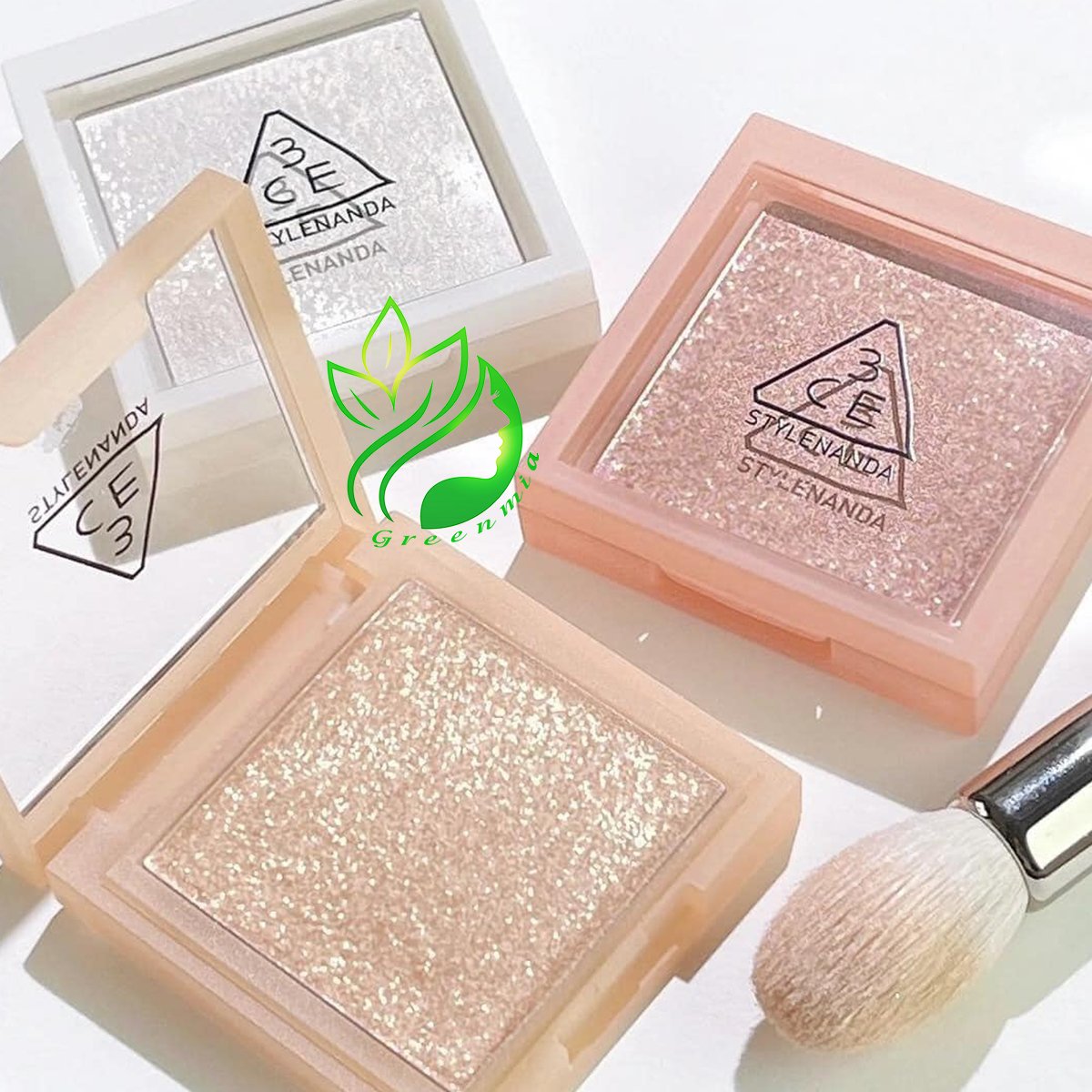Phấn Bắt Sáng 3CE FACE HIGHLIGHTER Hộp Vuông 4,8g [CHECK HIDDEN TAG]