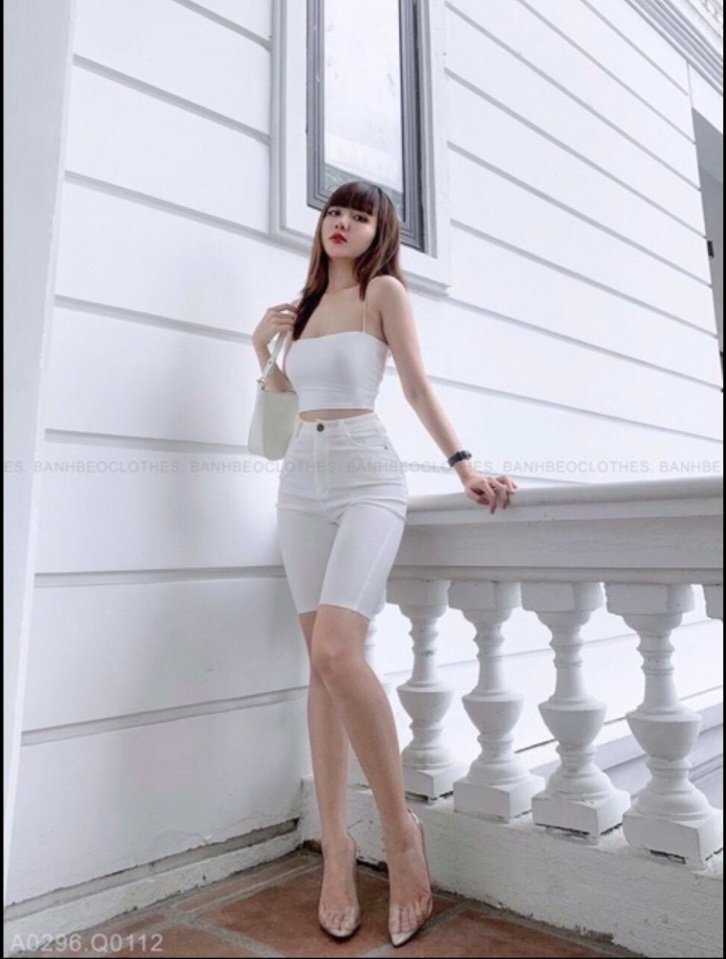 Quần jeans ngố thời trang chất kaki thun co giãn