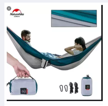 VÕNG ĐÔI SIÊU NHẸ NATUREHIKE NH17D012-B
