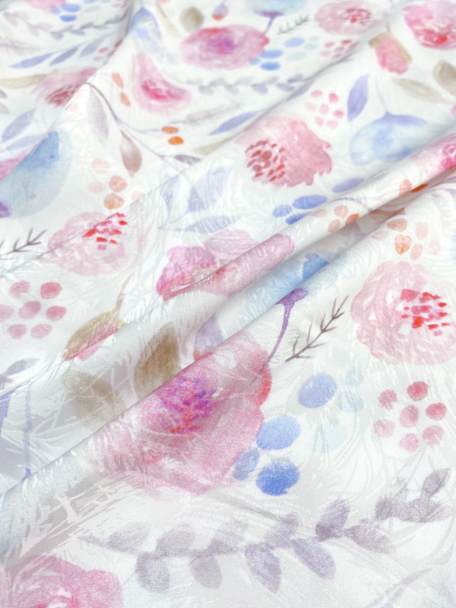 VIBES Pijama dài Lụa gấm Rose Long Py Set