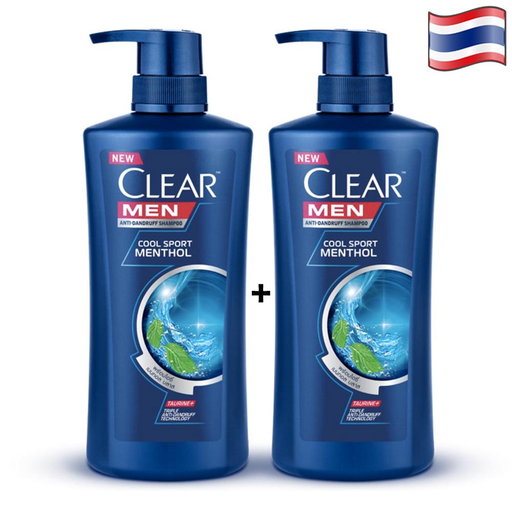 2 CHAI DẦU GỘI CLEAR MEN - THÁI LAN - 360ml/chai