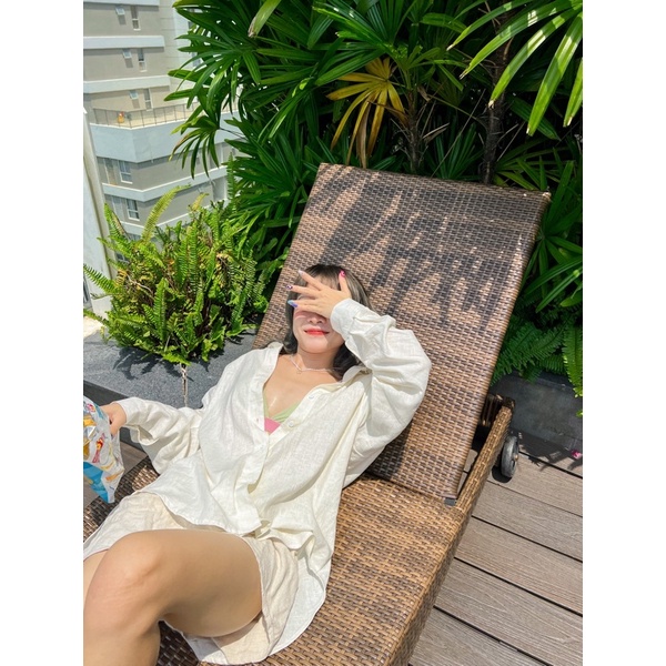 Basic Linen Shirt - Sơ mi nữ linen ít nhăn - Remmus.vn