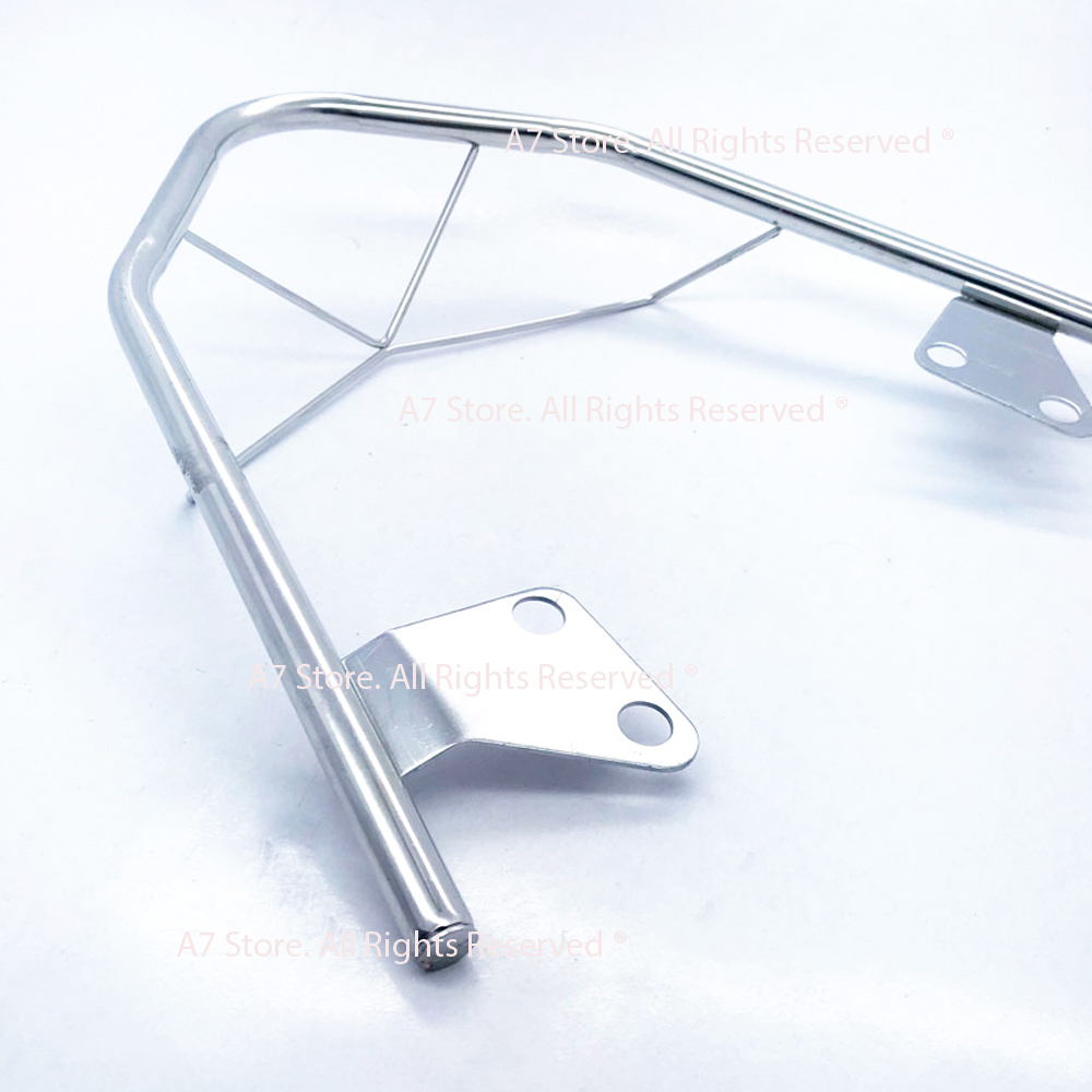 Khung INOX Bảo Vệ Đèn Lái WAVE ALPHA
