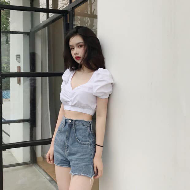 ÁO COPTOP NỮ CHUN EO, MINHQUANG 2017