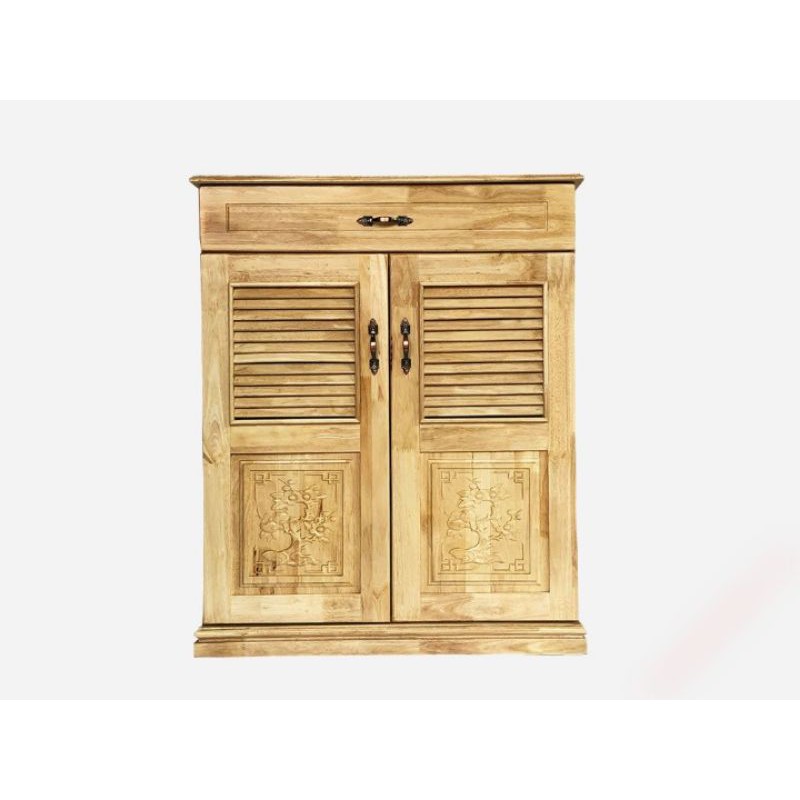 TỦ GIÀY GỖ CAO SU 80CM