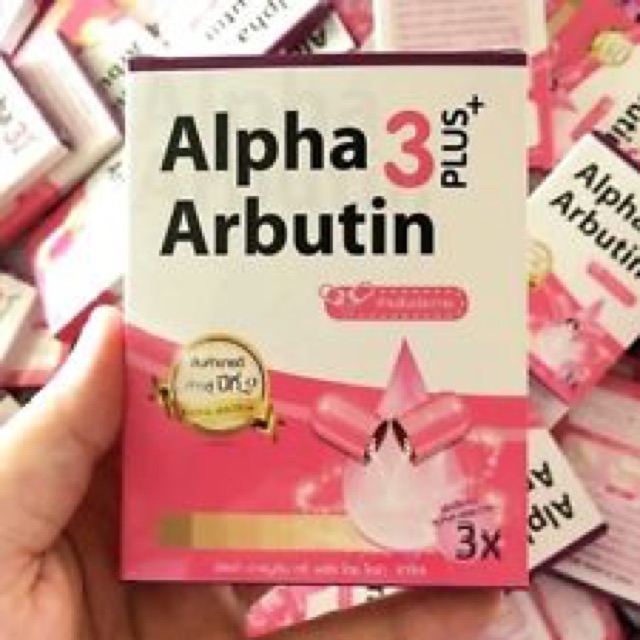 Viên kích trắng da Alpha Arbutin plus Thái lan