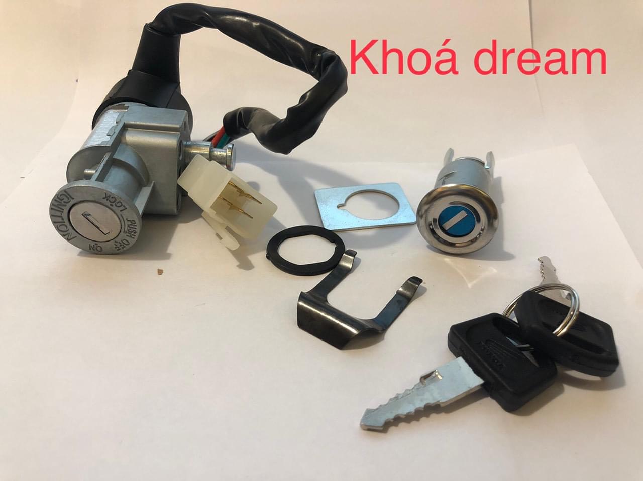 Original motorcycle dream, fish wave, small wave, ZX lock set