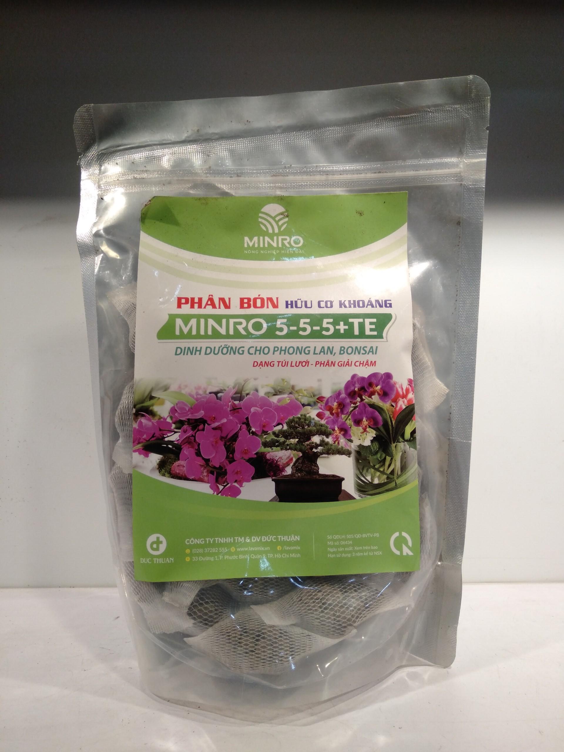 phân bón hữu cơ khoáng Minro