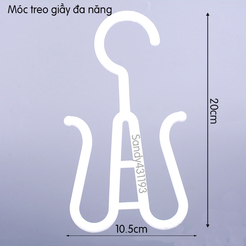 Móc Treo Giày Dép - Móc Treo Vớ ( Bộ 10 móc )