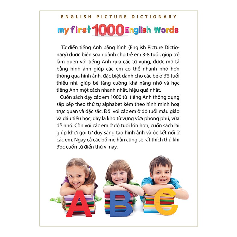 SÁCH - 1000 từ tiếng anh đầu tiên cho bé(có file nghe)
