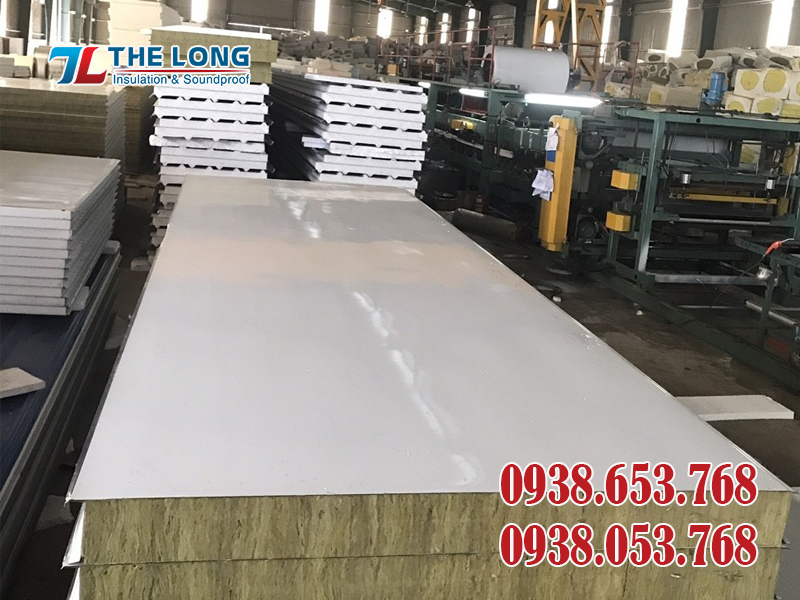 Tấm Panel RockWool chống cháy