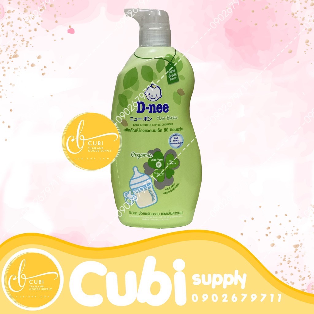 Nước Rửa Bình Sữa Dnee Chai Thái Lan 620ML