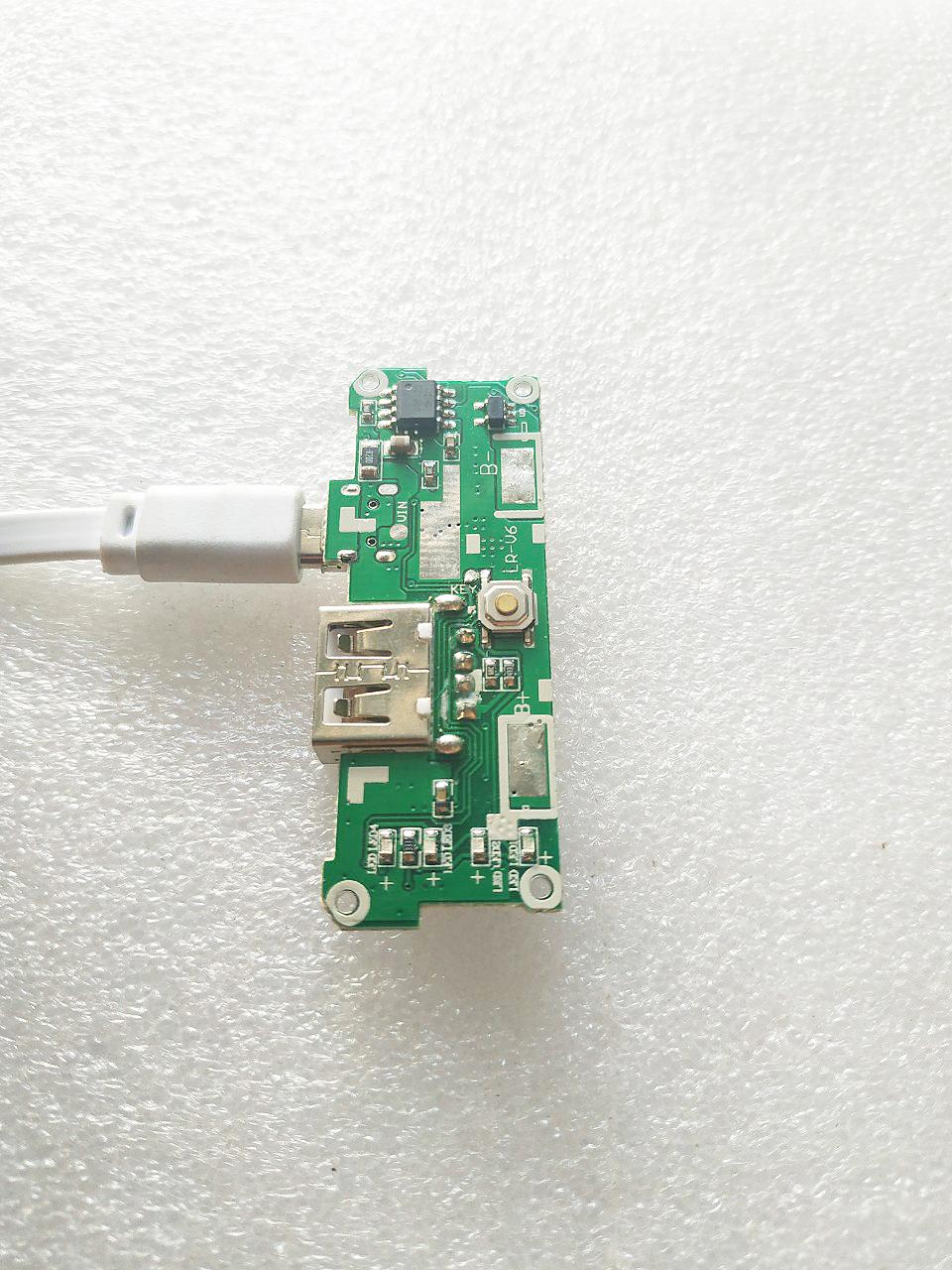 Mạch sạc dự phòng 5V2A (KV04) xanh lá
