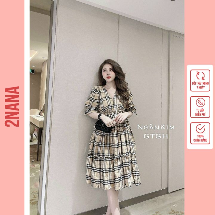 Váy bầu,đầm bầu thời trang thiết kế chất lụa thô freesize từ 45 đến 70kg