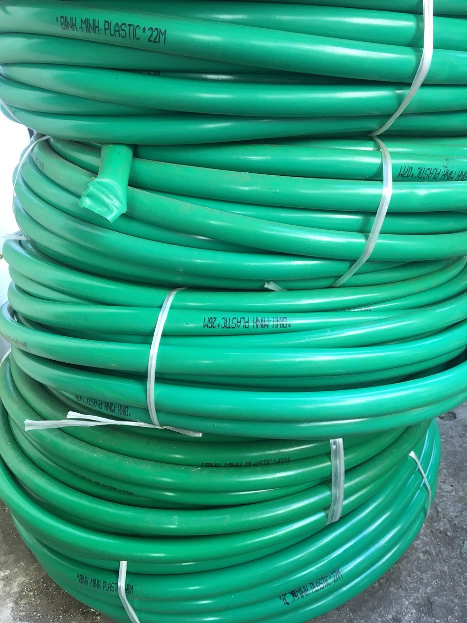 Cuộn 50m ống bơm- dây dẫn nước phi 27 dầy
