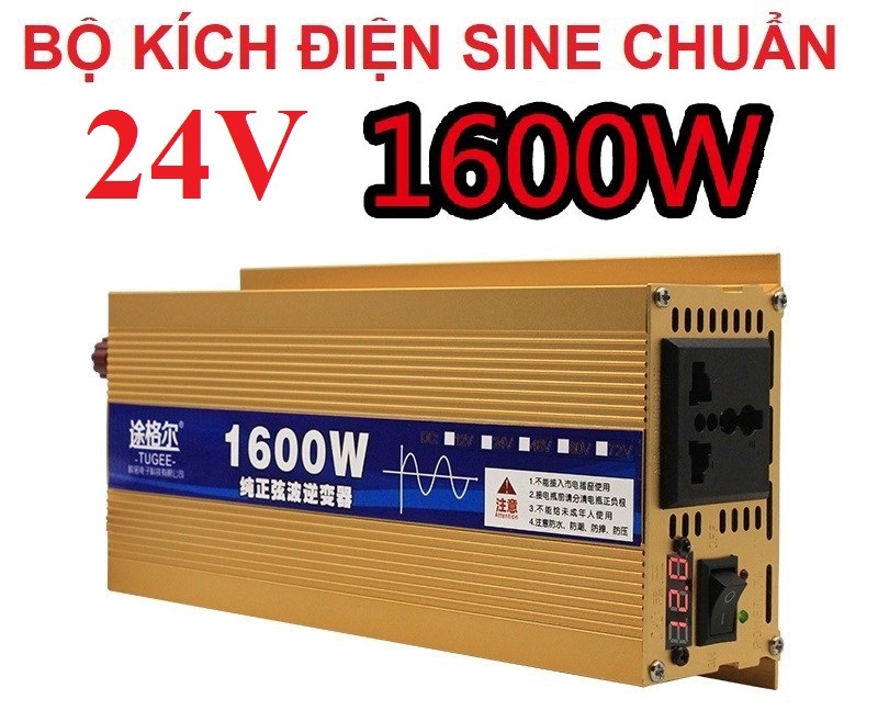 Bộ kich điện 24V-220V 1600W - Power inverter 1600W