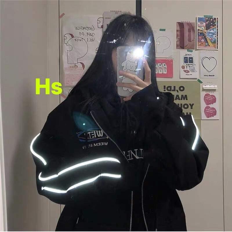 Áo khoác kaki Cro phản quang HSU1119