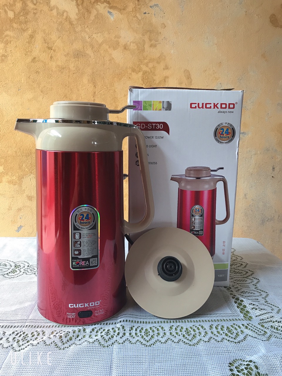 Ấm siêu tốc Cuckoo St30 . Loại 2 trong 1 [giao màu ngẫu nhiên]