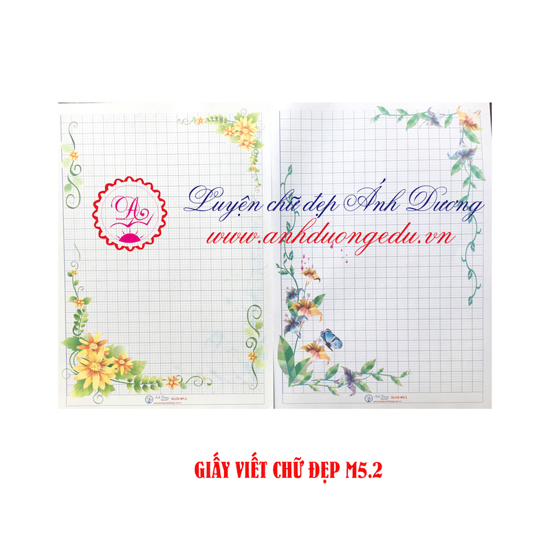 Combo 20 tờ giấy hoa Ánh Dương
