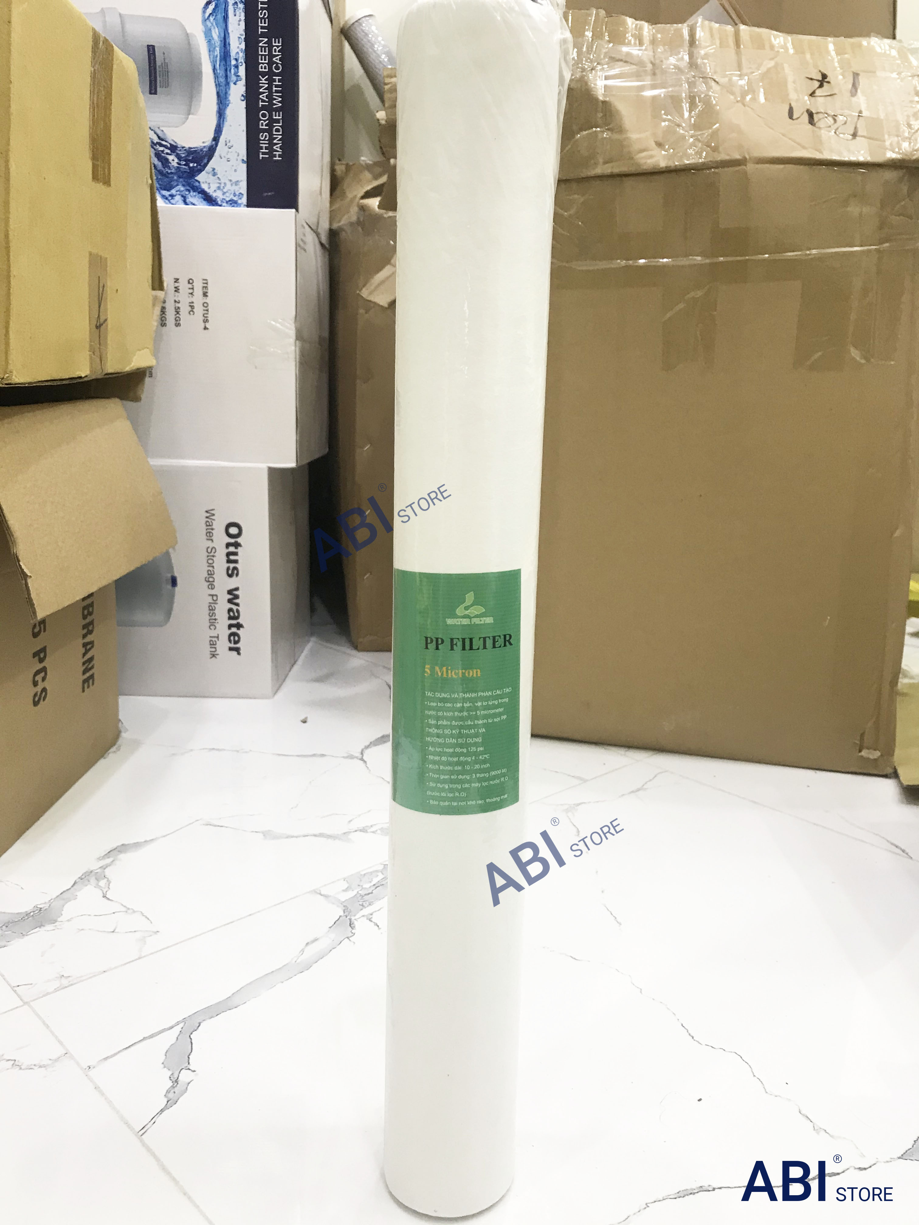 Lõi lọc nước số 1 lõi lọc pp 5 micron 20 inch, lõi lọc