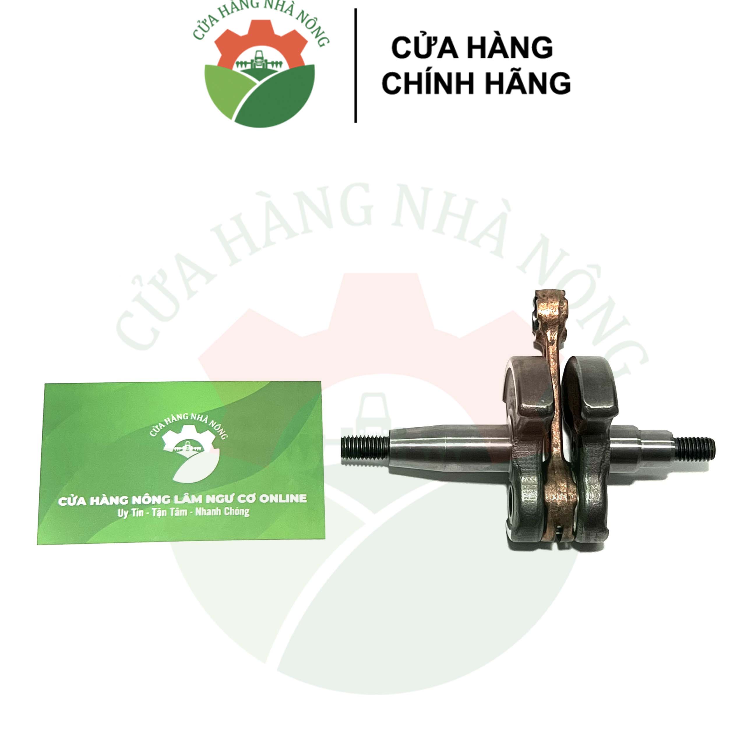 Bộ cốt dên máy cắt cỏ CG430 (trục khuỷu / trục cơ / tay biên)