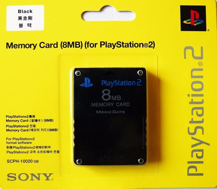 [HCM]Card save 8MB 16MB 64MB PS2