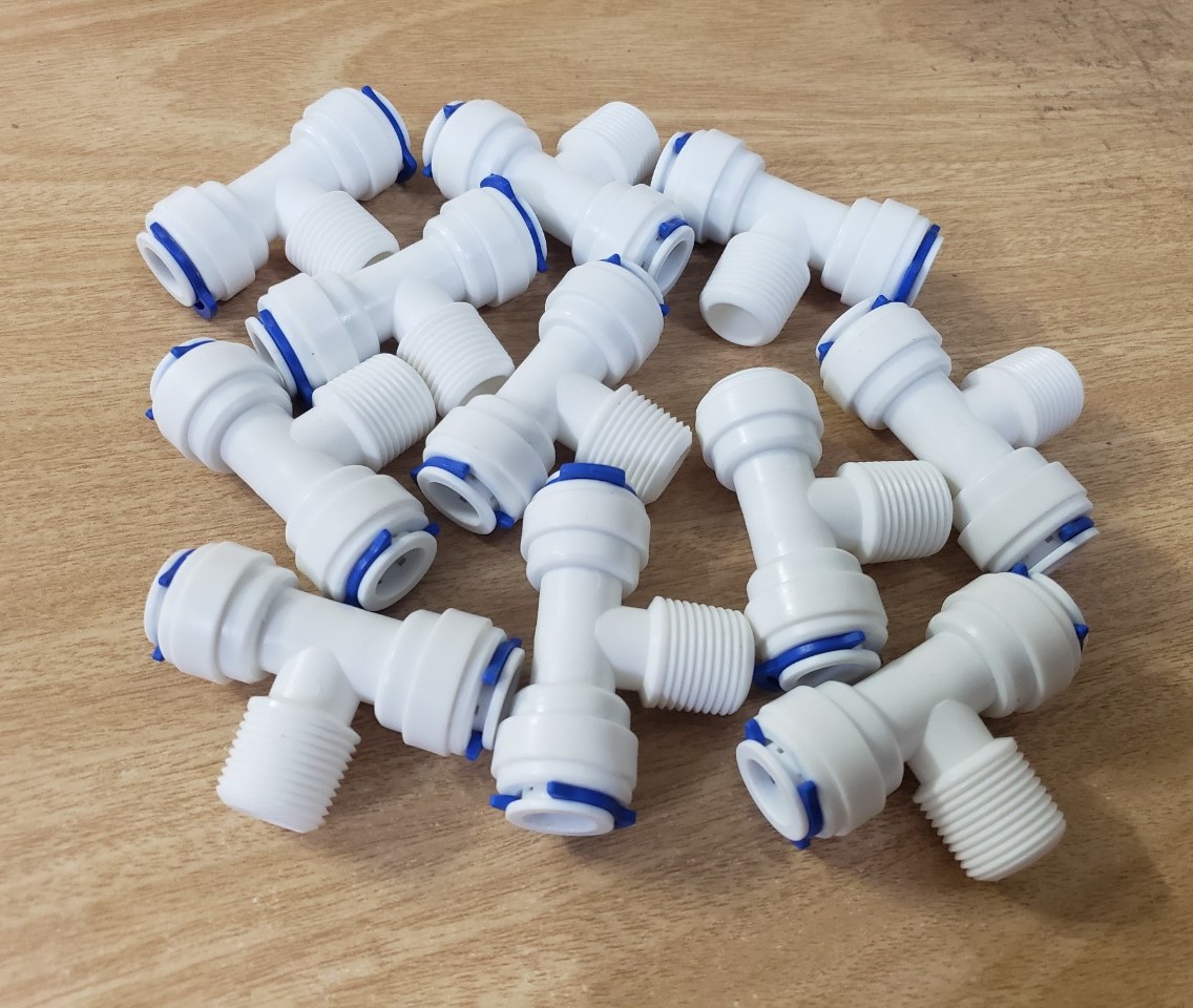 (HCM) Cút Nối T Cân F10 (Ren 17 Dây 10mm)