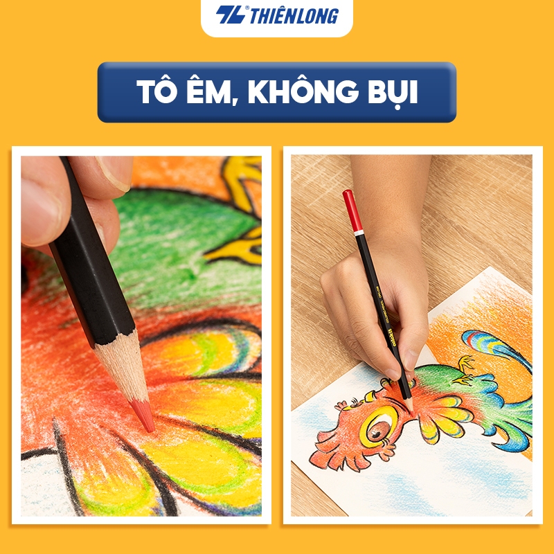 Bút chì 12 màu Colokit CPC-C06 Thiên Long